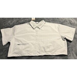 2XL Nike Snap Front Cropped Tech Pack Dri Fit Top DV8240-034